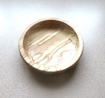 Spalted dish by Dean Carter